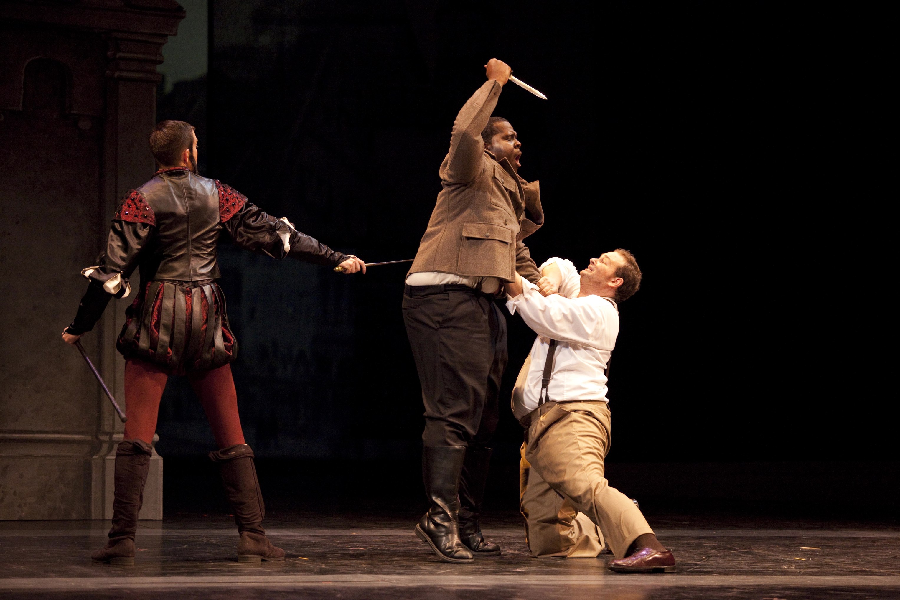 Andrew Lunsford in Faust — dramatic scene